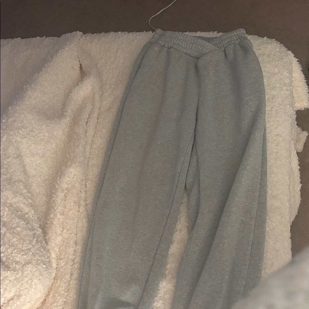 Cozy Light Gray Sweatpants